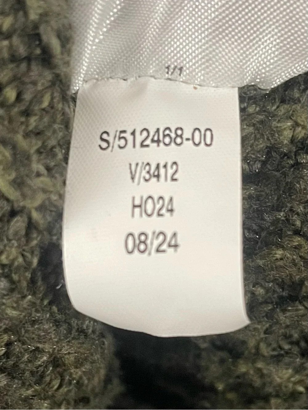 Banana Republic NWOT Medium Waffle Knit Green Crewneck Sweater MSRP $80 Gorpcore